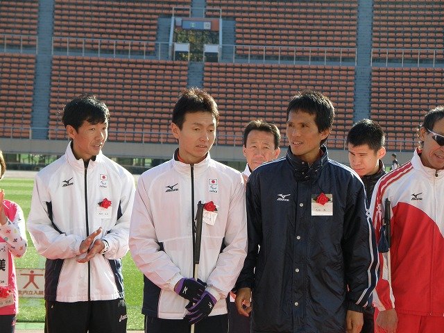 2012年神宮外苑ロードレース　開会式４